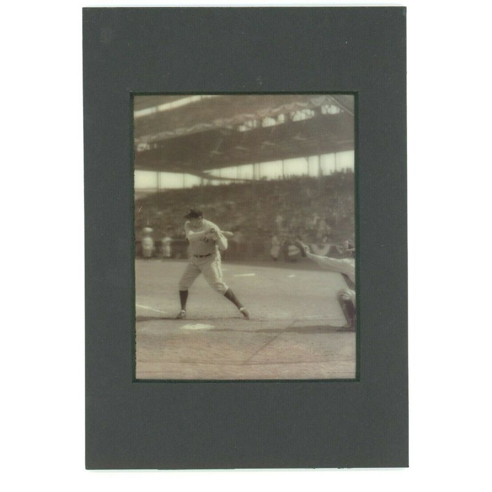 Babe Ruth Baseball 1932 Yankees 3-d Photo Reprint Stereographic Arts 5x7 USAβ